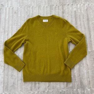 Calvin Klein Wool V-Neck Sweater Size Small